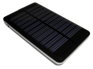 Solcellelader til mobiltelefon